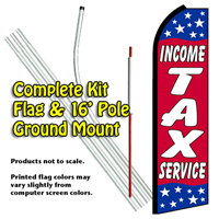 Income Tax Service (Red&Stars) Kit