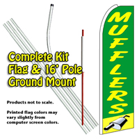 Mufflers (Green,Yellow) Kit