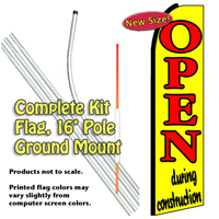 Open During Construction (Yellow) Kit