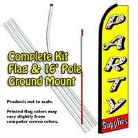 Party Supplies (Yellow-Red) Kit