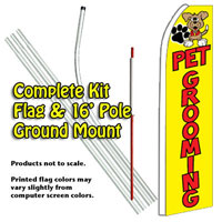 Pet Grooming (Yellow) Kit