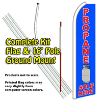 Propane Sold Here (Blue) Kit