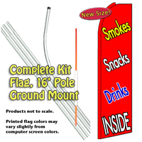 Smokes Snacks Drinks (Red) Kit