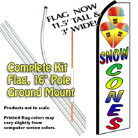 Snow Cones (White) Kit