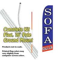 Sofa Sale (Blue-Red) Kit