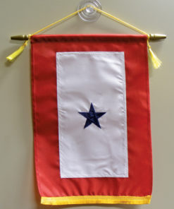 1 Star Service Banner 10"x14"