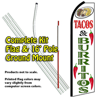 Tacos & Burritos (White) Kit