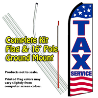 Tax Service (White-Stripes) Kit