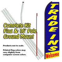 Trade Ins Welcome (Blue-Yellow) Kit