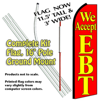 We Accept Ebt (Red) Kit