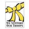 We Support Our Troops Banner Flag