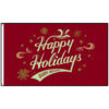 Our festive & colorful collection of Happy Holidays Season Greetings 3'x5' screen-printed nylon flag speaks for itself