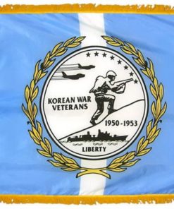 Korean War Veterans 3'x5' Fringe