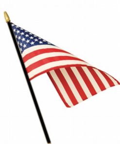 U.S. Classroom 12"x18" Rayon Flag