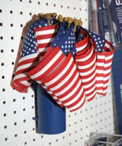 U.S. Stick Flag Bulk Pack 48. 4"x6"