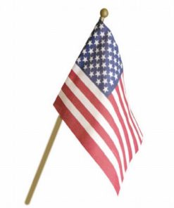 U.S. Stick Flag. 4"x6"