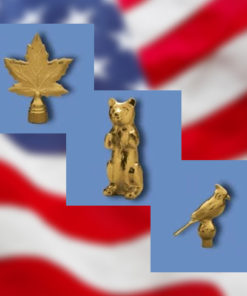 Indoor Flagpole Ornaments