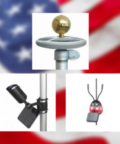 Solar Flagpole Lights