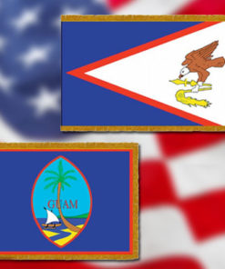 U.S. Territories Flags Indoors