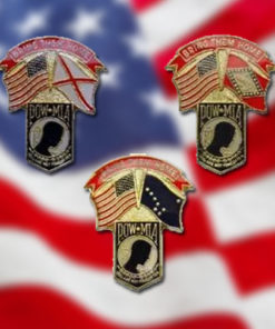 USA 50 States POW/MIA Flag Pins
