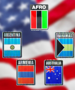 Countries Reflective Decals