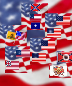 US Historical Flags