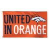 Denver Broncos slogan Flag - Deluxe 3' X 5'