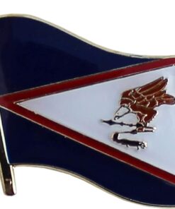 American Samoa State Lapel Pin, American Samoa Flag Lapel Pin, American Samoa Lapel Pin, American Samoa Flag Pin