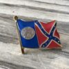 Georgia State Lapel Pin Old, Old Georgia Pin, Old Georgia State Lapel Pin, Old Georgia Flag Lapel Pin, Georgia 1956-2001 Lapel Pin, Georgia Flag Pin 1956-2001