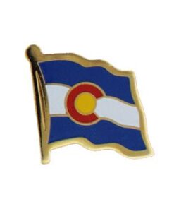 Colorado State Lapel Pin, Colorado Flag Lapel Pin, Colorado Lapel Pin, Colorado Flag Pin