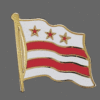 District Of Columbia Lapel Pin, D.C Lapel Pin, District Of Columbia Flag Lapel Pin, D.C Lapel Pin, District Of Columbia Flag Pin