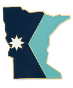Minnesota State Lapel Pin 2024, New Minnesota Flag Lapel Pin, New Minnesota Lapel Pin, Minnesota Flag Pin 2024