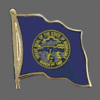 Nebraska State Lapel Pin, Nebraska Flag Lapel Pin, Nebraska Lapel Pin, Nebraska Flag Pin