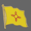 New Mexico State Lapel Pin, New Mexico Flag Lapel Pin, New Mexico Lapel Pin, New Mexico Flag Pin
