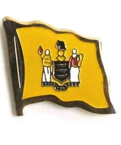 New Jersey State Lapel Pin, New Jersey Flag Lapel Pin, New Jersey Lapel Pin, New Jersey Flag Pin