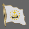 Rhode Island State Lapel Pin, Rhode Island Flag Lapel Pin, Rhode Island Lapel Pin, Rhode Island Flag Pin