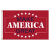 Our festive & colorful collection of Make America Great 3'x5' screen-printed nylon flag speaks for itself