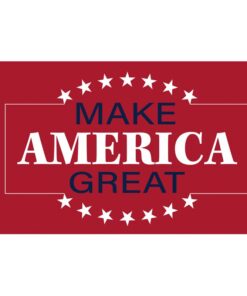 Our festive & colorful collection of Make America Great 3'x5' screen-printed nylon flag speaks for itself
