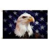 Our festive & colorful collection of American Starfield Eagle 3'X5' screen-printed nylon flag speaks for itself