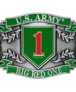 1st Infantry Division Belt Buckle
