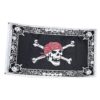 Skull With Border Pirate Flag 3x5ft Poly