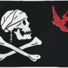 Pirate Sparrow Flag 3x5ft Poly
