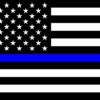 3x5' Thin Blue Line American Police Flag for Law Enforcement Officers Nylon Outdoors Flag